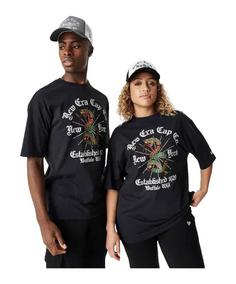 New Era New York Oversized T-Shirt T-Shirt Herren schwarz