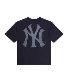 Rückansicht von New Era MLB NY. Yankees Oversized T-Shirt T-Shirt Herren schwarz
