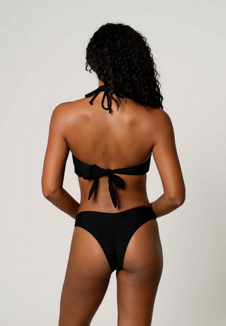 Moda Minx Moda Minx Starfish Fixed Brazilian Bikini Bottom Bikini Hose Damen - Black - 3 | SportScheck