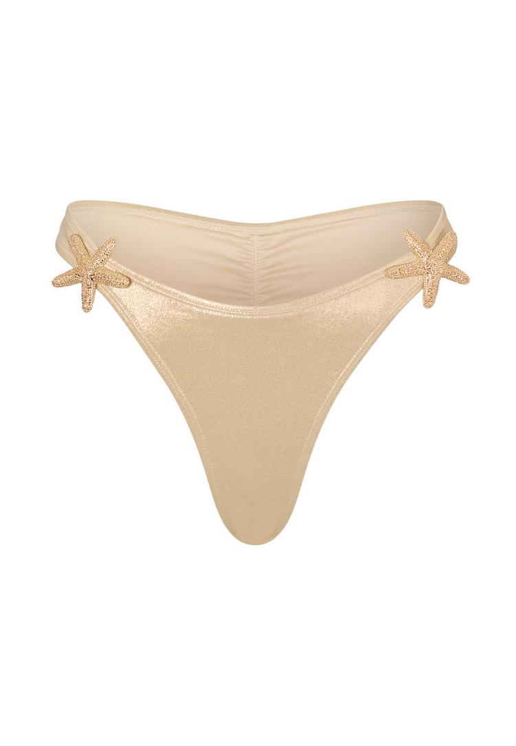 Moda Minx Moda Minx Starfish Fixed Bikini Hose Damen - Gold - 0 | SportScheck