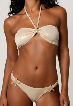 Rückansicht von Moda Minx Starfish Fixed Bikini Hose Damen Gold
