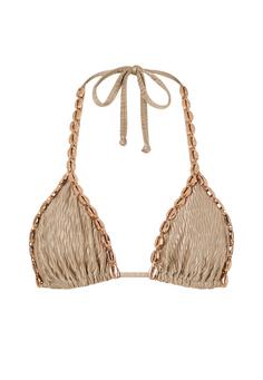 Moda Minx Bikini Oberteil Damen Stone