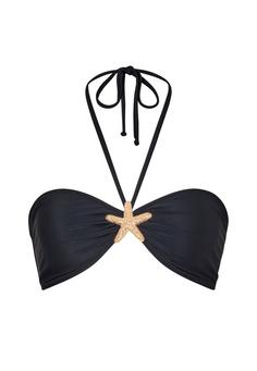 Moda Minx Starfish Bikini Oberteil Damen Black