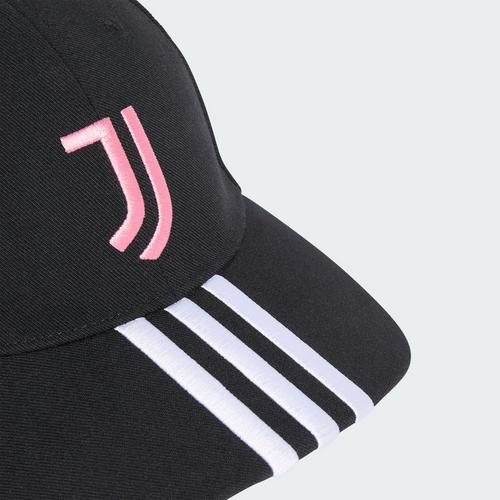 Rückansicht von adidas Juventus Turin Home Baseball Kappe Cap Black / White / Bliss Pink