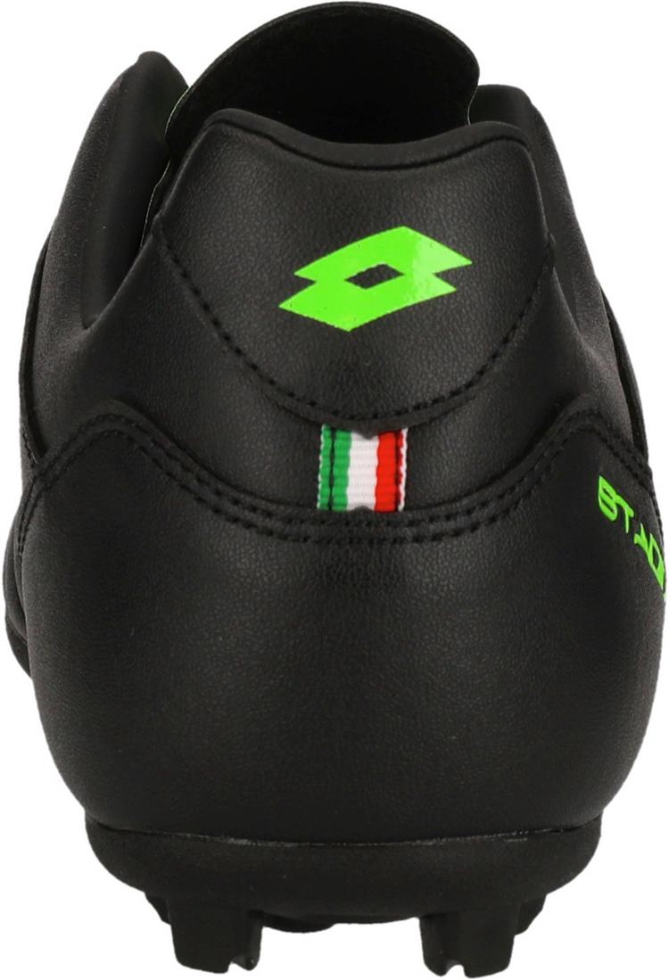 Lotto Lotto Stadio 705 Fu&szlig;ballschuhe Herren - 1NI All Black/Spring Green - 3 | SportScheck