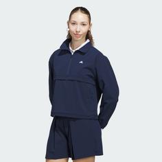 Rückansicht von adidas Go-To Quarter-Zip Jacke Trainingsjacke Damen Collegiate Navy