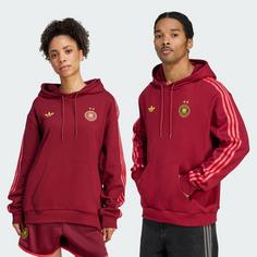 Rückansicht von adidas DFB Hoodie Hoodie Team Coll Burgundy 2