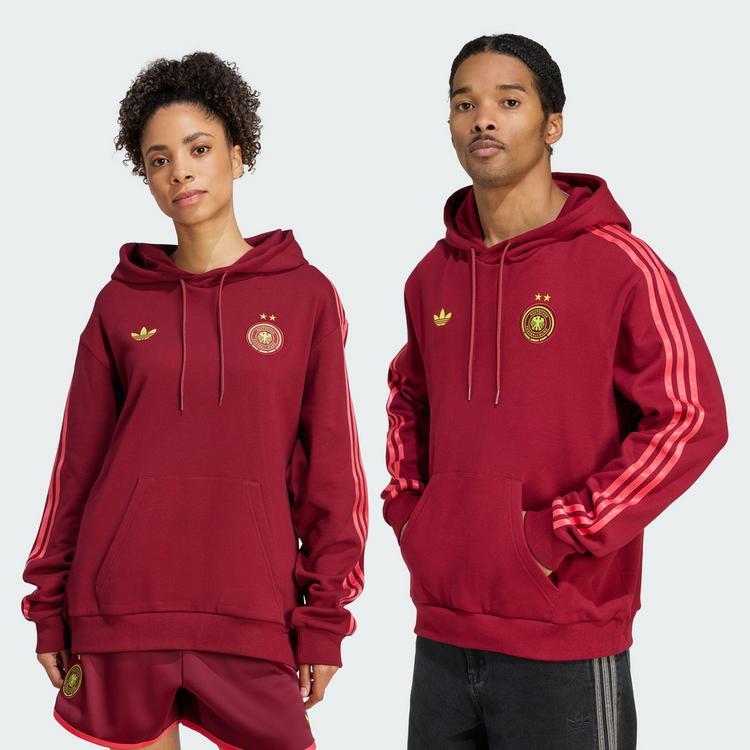 adidas adidas DFB Hoodie Hoodie - Team Coll Burgundy 2 - 0 | SportScheck