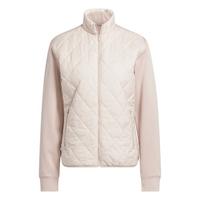 adidas Ultimate365 Quilted Full-Zip Jacke Trainingsjacke Damen - Wonder Taupe