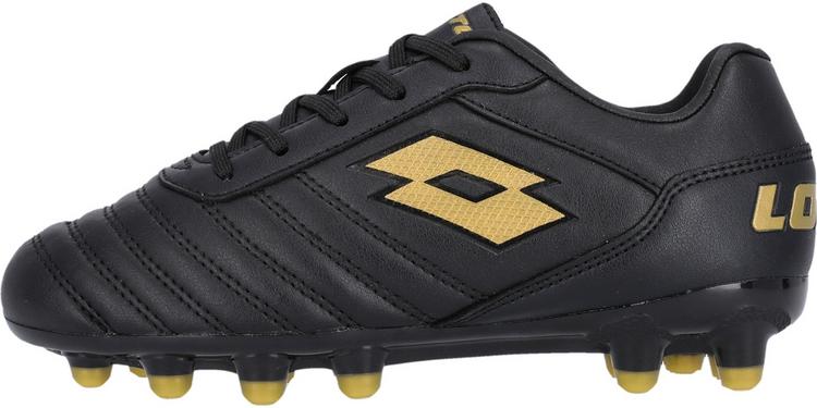Lotto Lotto Stadio 700 AGM JR Fu&szlig;ballschuhe Kinder - 1UQ All Black/Light Platino - 0 | SportScheck