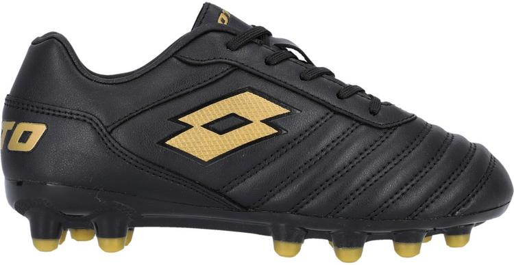 Lotto Lotto Stadio 700 AGM JR Fu&szlig;ballschuhe Kinder - 1UQ All Black/Light Platino - 0 | SportScheck
