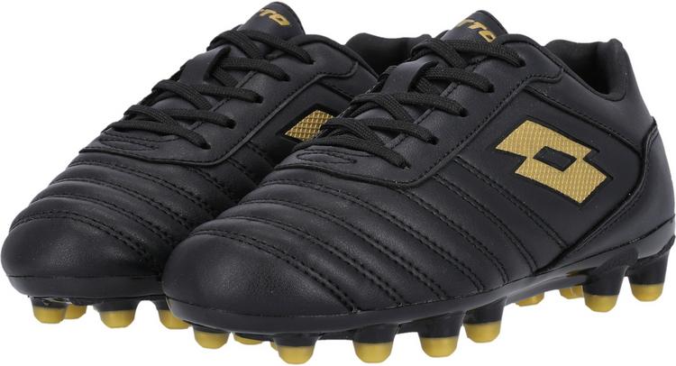 Lotto Lotto Stadio 700 AGM JR Fu&szlig;ballschuhe Kinder - 1UQ All Black/Light Platino - 1 | SportScheck