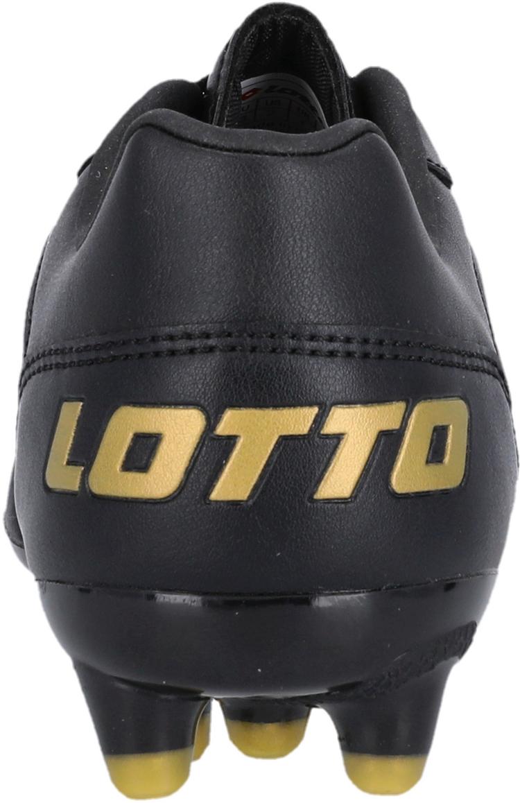 Lotto Lotto Stadio 700 AGM JR Fu&szlig;ballschuhe Kinder - 1UQ All Black/Light Platino - 3 | SportScheck