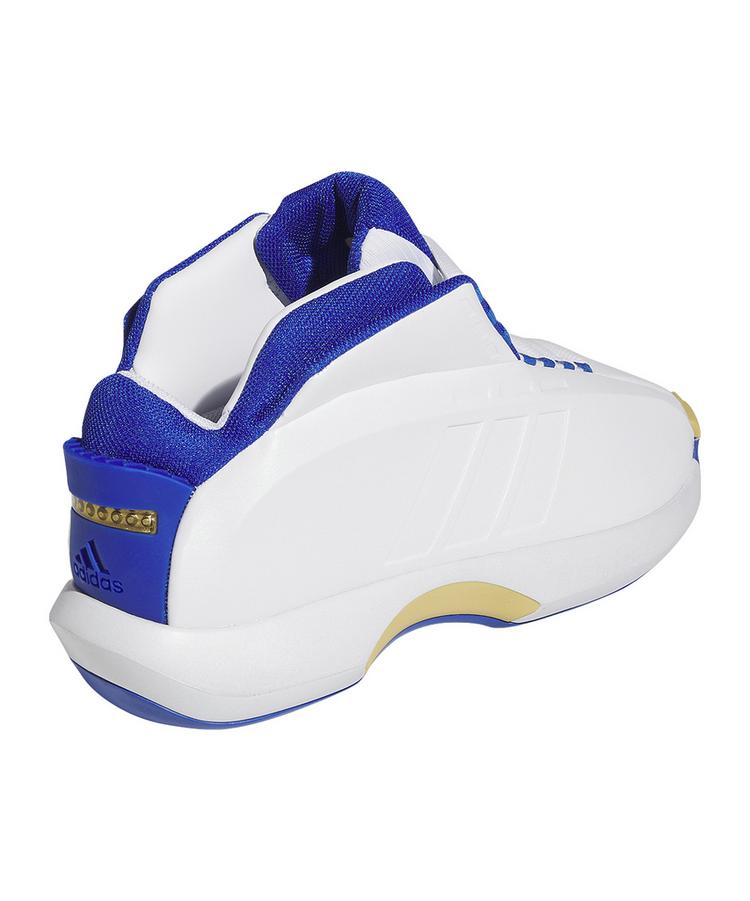 adidas adidas Crazy 1 Wei&szlig; Hallenschuhe Herren - weissblau - 2 | SportScheck