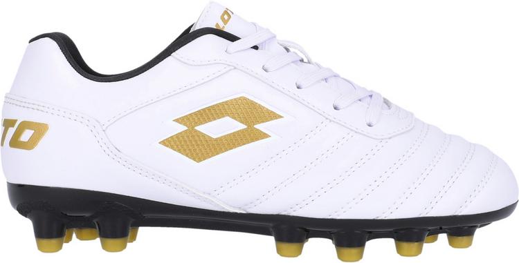 Lotto Lotto Stadio 700 AGM JR Fu&szlig;ballschuhe Kinder - 6WX All White/Light Platino - 0 | SportScheck