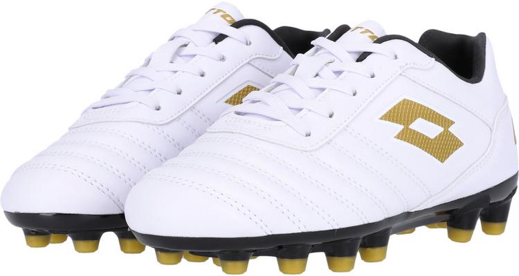 Lotto Lotto Stadio 700 AGM JR Fu&szlig;ballschuhe Kinder - 6WX All White/Light Platino - 1 | SportScheck