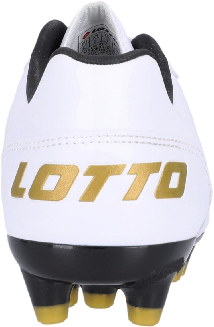 Lotto Lotto Stadio 700 AGM JR Fu&szlig;ballschuhe Kinder - 6WX All White/Light Platino - 3 | SportScheck