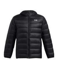 Under Armour Legend Down Hooded Jacke Laufjacke Herren - schwarzweiss