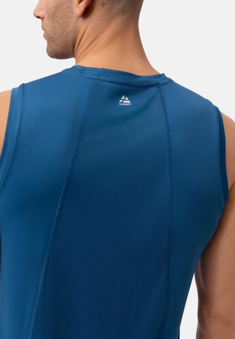 DANISH ENDURANCE DANISH ENDURANCE Sustain Sports Tank Funktionstop Herren - black/bright blue - 0 | SportScheck