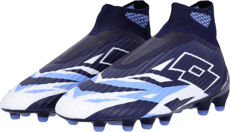 Lotto Lotto Solista 100 Fu&szlig;ballschuhe Herren - 9Z4 Navy Blue / All White / Cornflower - 1 | SportScheck