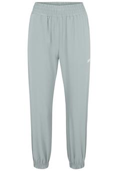 2XU Aero Hi-Rise Woven Jogger Trainingshose Damen smoke blue-white reflective