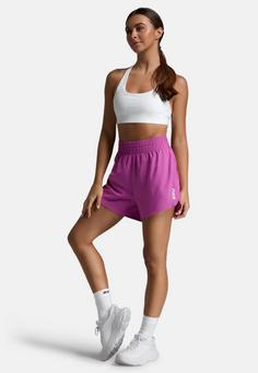 Rückansicht von 2XU Aero Hi-Rise 4 Inch Shorts Funktionsshorts Damen hyper violet-white reflective