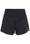 2XU Aero Hi-Rise 2-in-1 3 Inch Shorts Funktionsshorts Damen - black-silver reflective