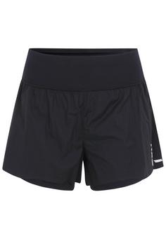 2XU Aero Hi-Rise 2-in-1 3 Inch Shorts Funktionsshorts Damen black-silver reflective
