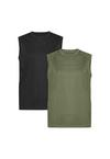 DANISH ENDURANCE Sustain Sports Tank Funktionstop Herren - black/olive