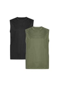 DANISH ENDURANCE Sustain Sports Tank Funktionstop Herren - black/olive