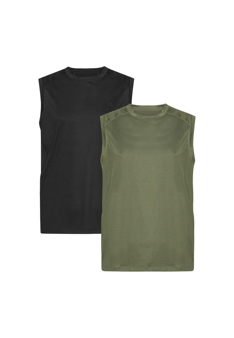 DANISH ENDURANCE DANISH ENDURANCE Sustain Sports Tank Funktionstop Herren - black/olive - 0 | SportScheck