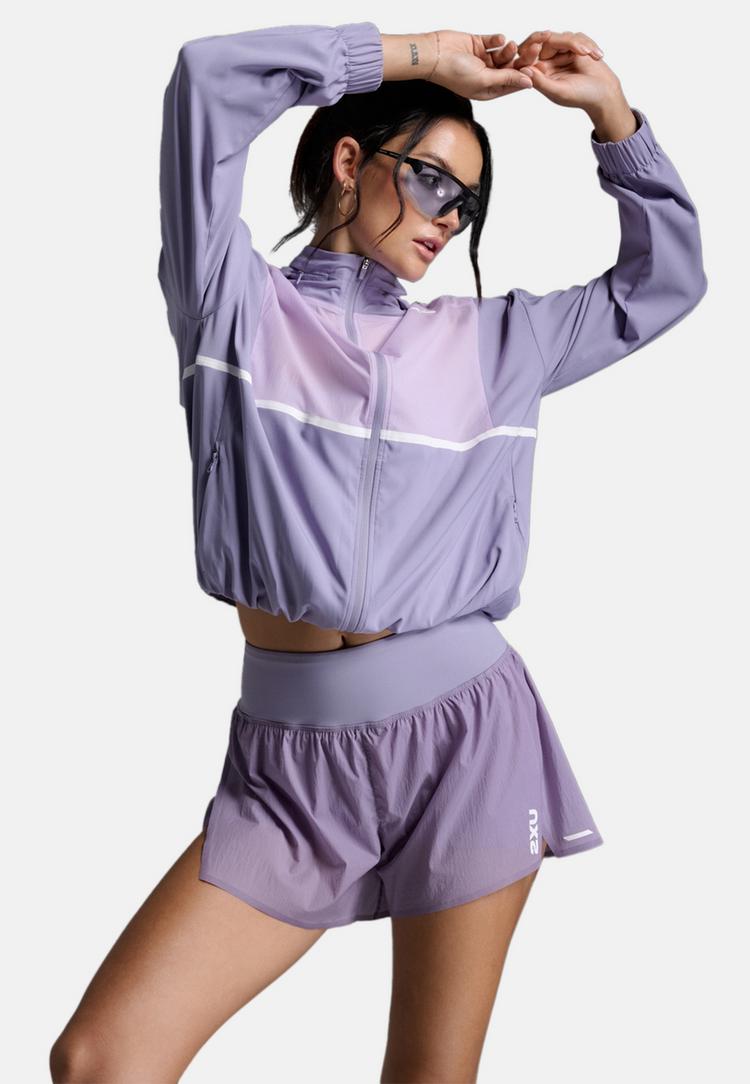 2XU 2XU Aero Sheer Windbreaker Laufjacke Damen - digital lilac-virtual violet - 0 | SportScheck