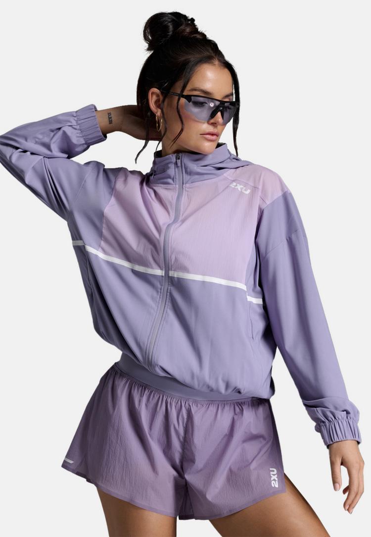 2XU 2XU Aero Sheer Windbreaker Laufjacke Damen - digital lilac-virtual violet - 1 | SportScheck