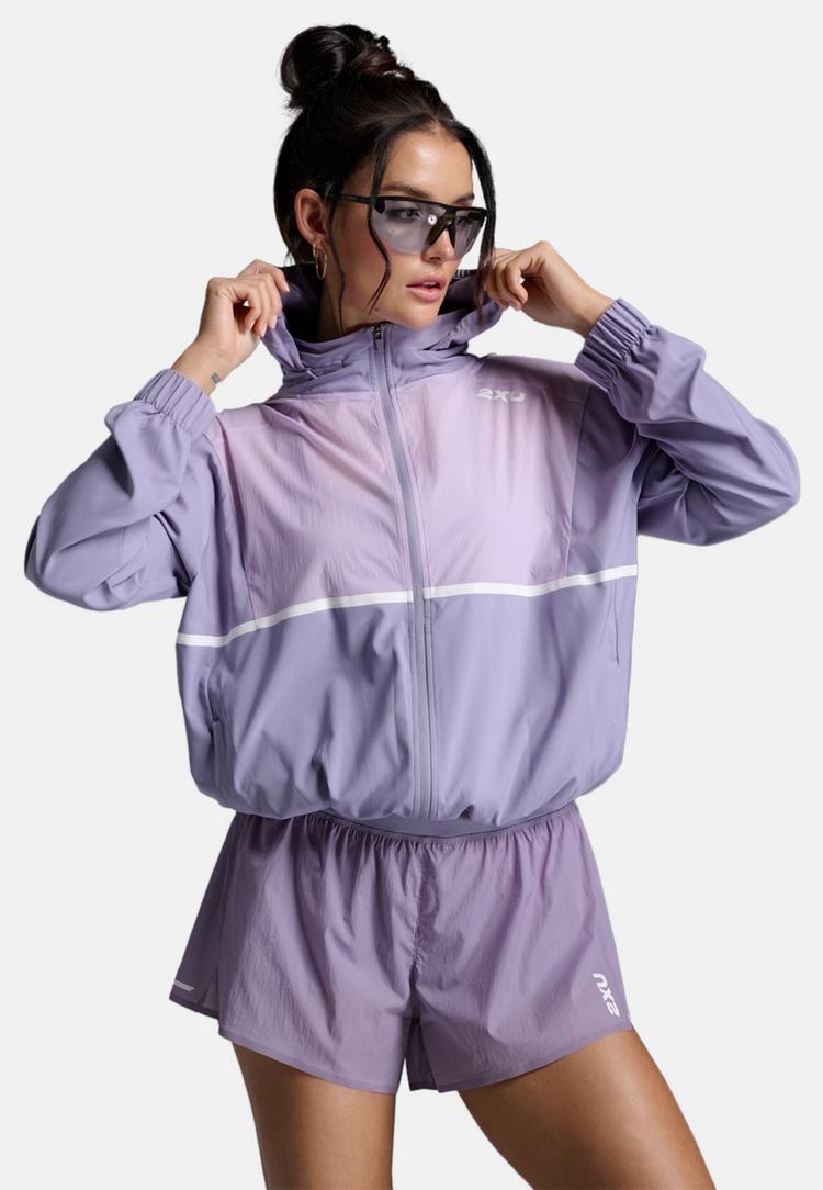 2XU 2XU Aero Sheer Windbreaker Laufjacke Damen - digital lilac-virtual violet - 4 | SportScheck