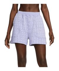 Nike Yoga Therma-FIT Cozy Fleece Short Damen Laufshorts Damen - violett