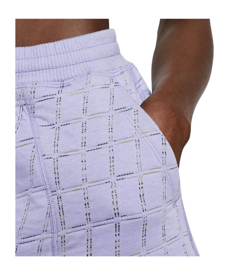 Nike Nike Yoga Therma-FIT Cozy Fleece Short Damen Laufshorts Damen - violett - 0 | SportScheck