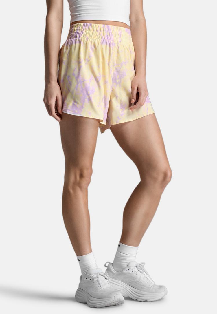 2XU 2XU Aero Hi-Rise 4 Inch Shorts Funktionsshorts Damen - pixel lemon-white reflective - 3 | SportScheck