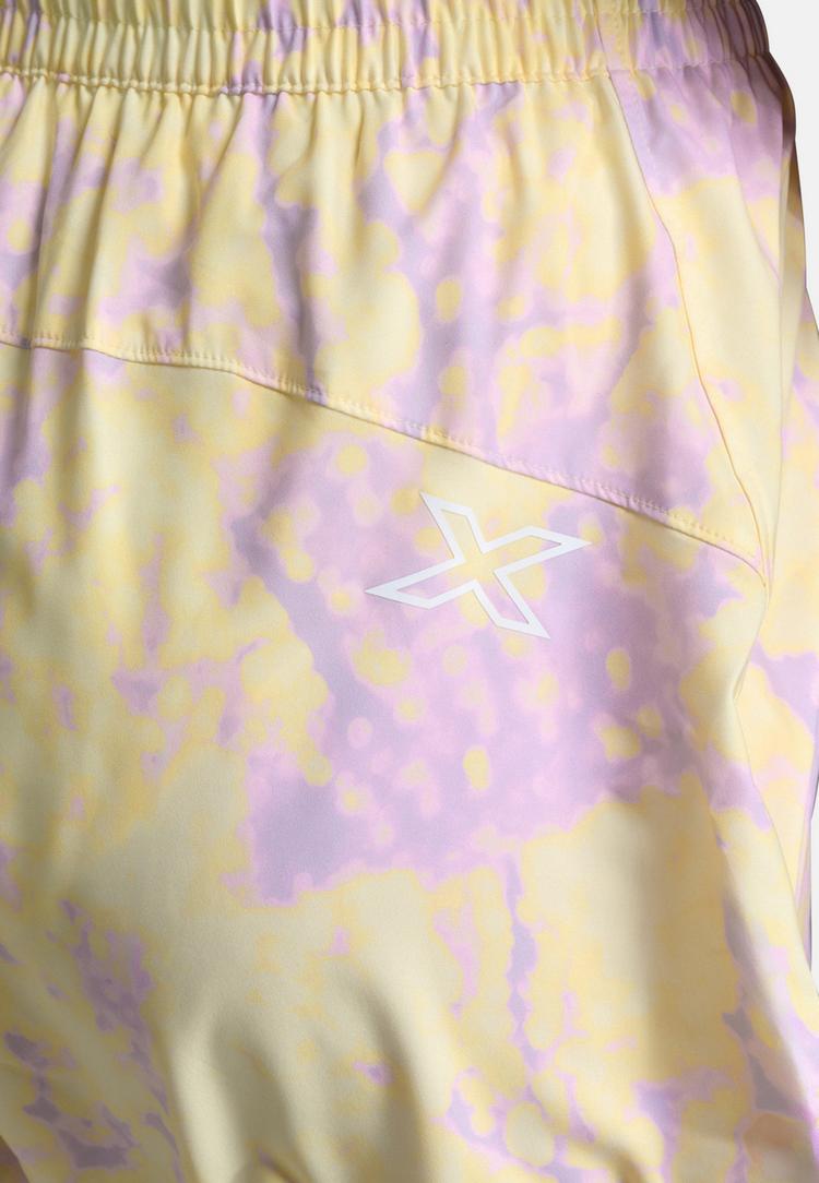 2XU 2XU Aero Hi-Rise 4 Inch Shorts Funktionsshorts Damen - pixel lemon-white reflective - 4 | SportScheck