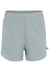 2XU Aero Hi-Rise 4 Inch Shorts Funktionsshorts Damen - smoke blue-white reflective