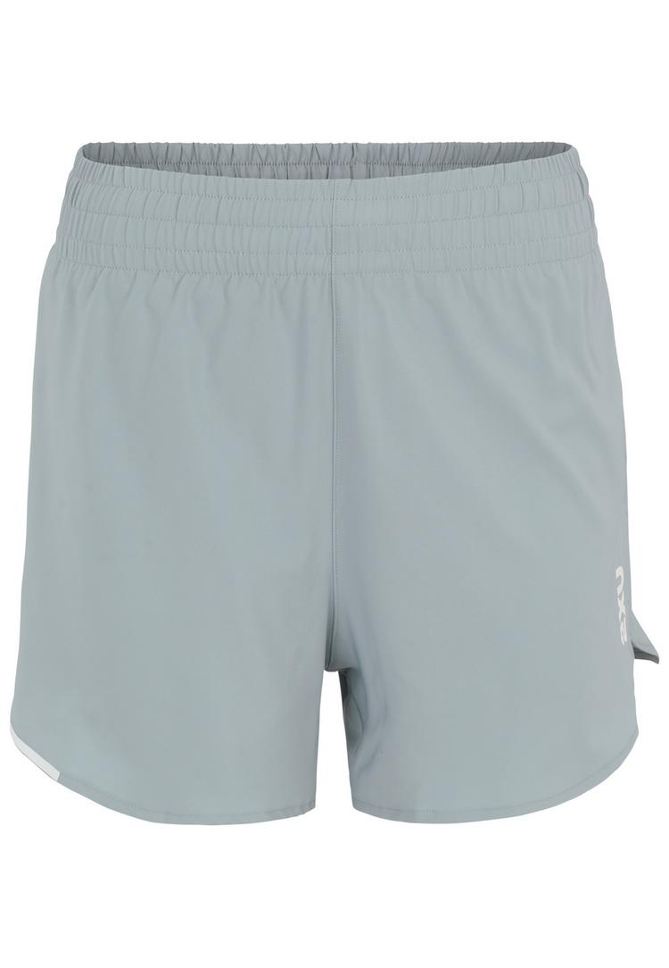 2XU 2XU Aero Hi-Rise 4 Inch Shorts Funktionsshorts Damen - smoke blue-white reflective - 0 | SportScheck