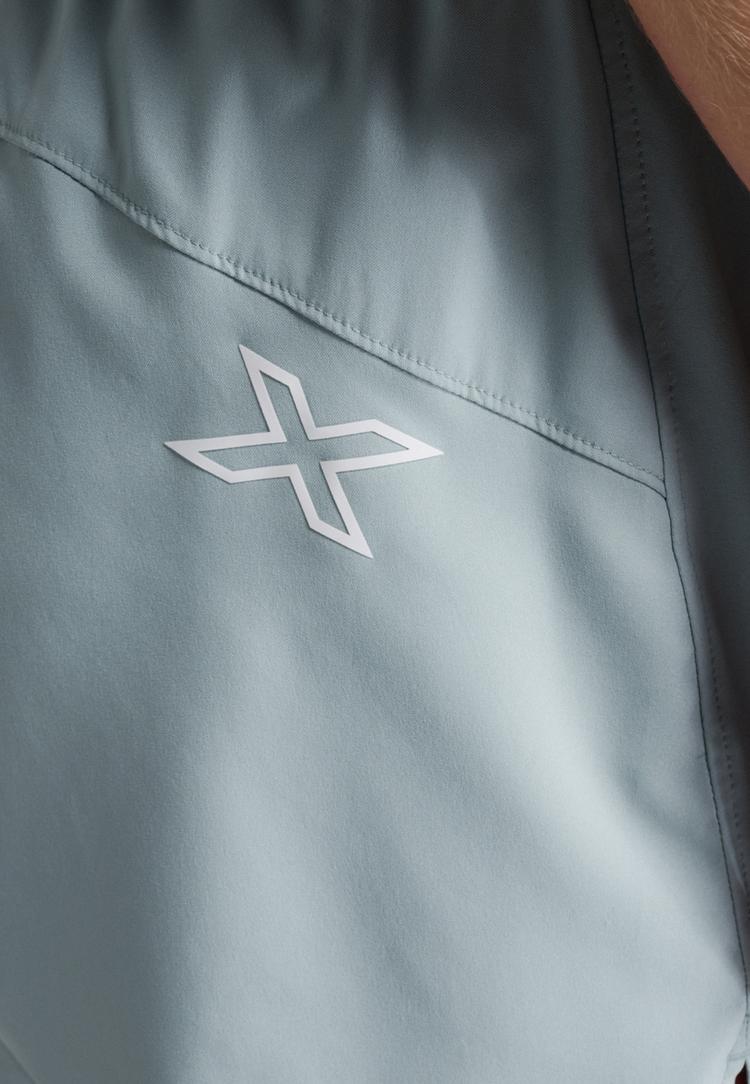 2XU 2XU Aero Hi-Rise 4 Inch Shorts Funktionsshorts Damen - smoke blue-white reflective - 6 | SportScheck