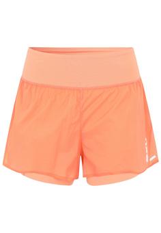 2XU Aero Hi-Rise 2-in-1 3 Inch Shorts Funktionsshorts Damen digital peach-white reflective