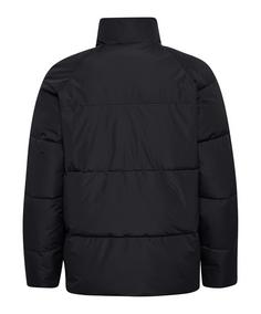 Rückansicht von hummel Puff Jacke Sweatjacke Herren schwarz