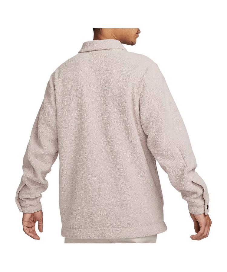 Nike Nike Sherpa Jacke Beige Sweatjacke Herren - beigebraun - 0 | SportScheck