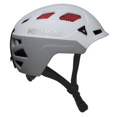 MOVEMENT 3TECH ALPI HONEYCOMB Skitourenhelm Damen white-grey-carmin white bando