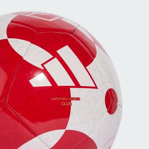 Rückansicht von adidas Arsenal Home Club Ball Fußball White / Better Scarlet / Team Power Red 2
