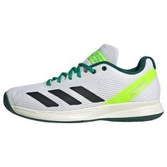 adidas Pickleball Schuhe Tennisschuhe Herren Cloud White / Core Black / Collegiate Green