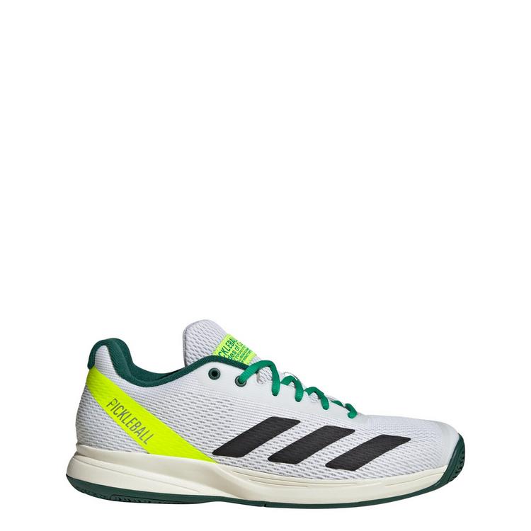 adidas adidas Pickleball Schuhe Tennisschuhe Herren - Cloud White / Core Black / Collegiate Green - 0 | SportScheck
