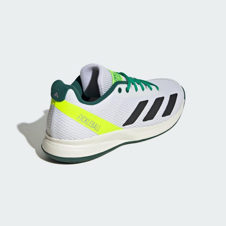 adidas adidas Pickleball Schuhe Tennisschuhe Herren - Cloud White / Core Black / Collegiate Green - 4 | SportScheck