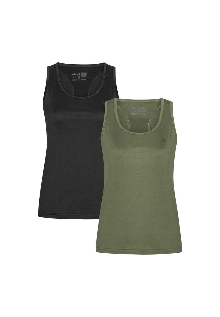 DANISH ENDURANCE DANISH ENDURANCE Sustain Fitness Tank Tanktop Damen - black/olive - 0 | SportScheck